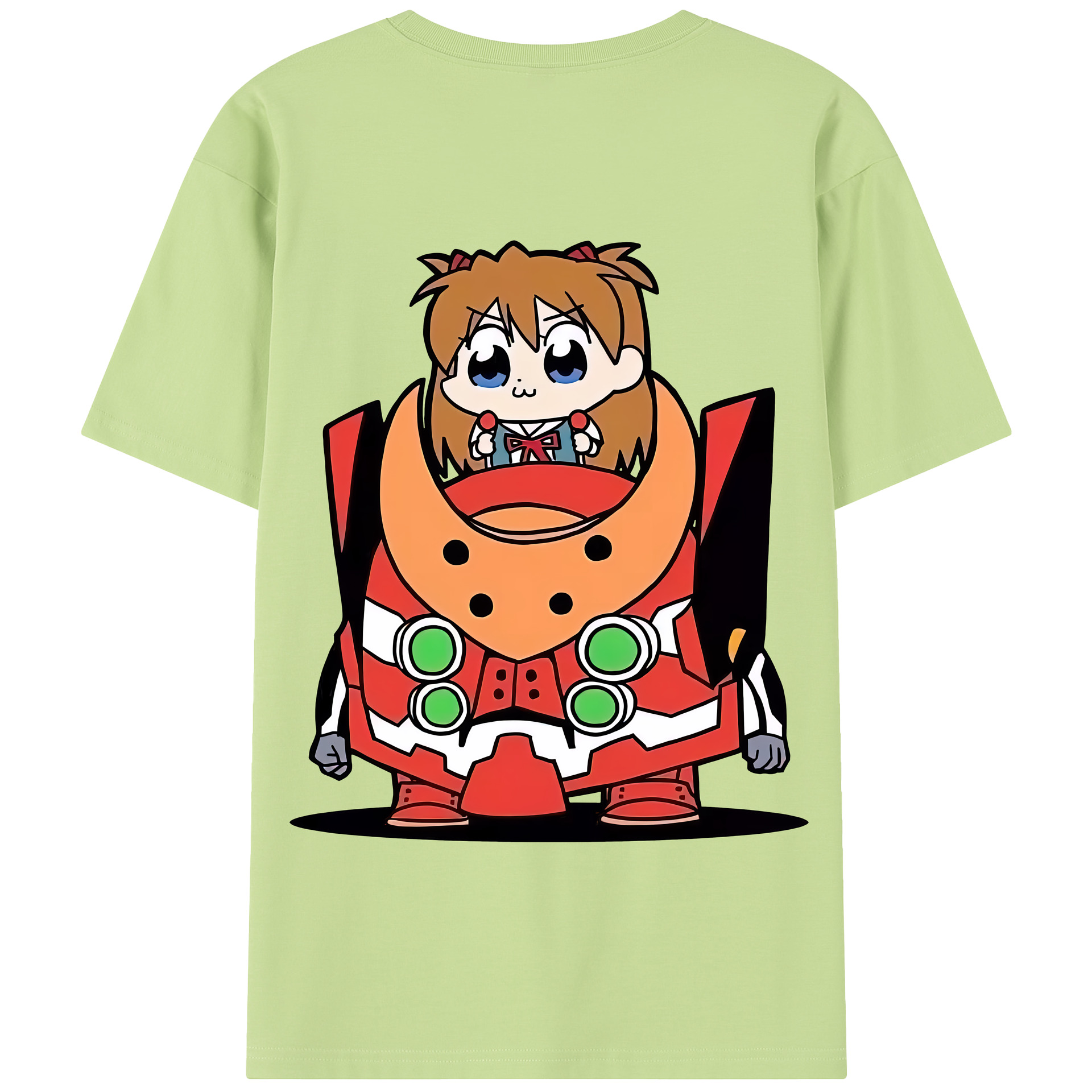 （画像用） EVA 新世紀エヴァンゲリオン 綿100％半袖Tシャツ（背面プリント）